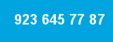 923 645 77 87 923 645 77 87